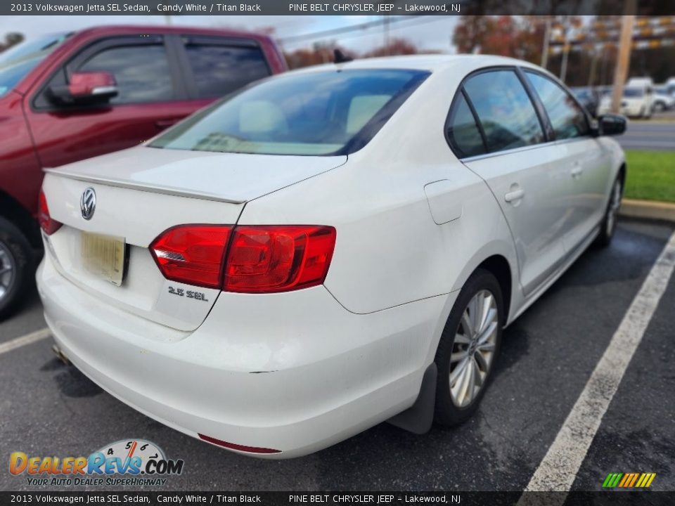 2013 Volkswagen Jetta SEL Sedan Candy White / Titan Black Photo #3