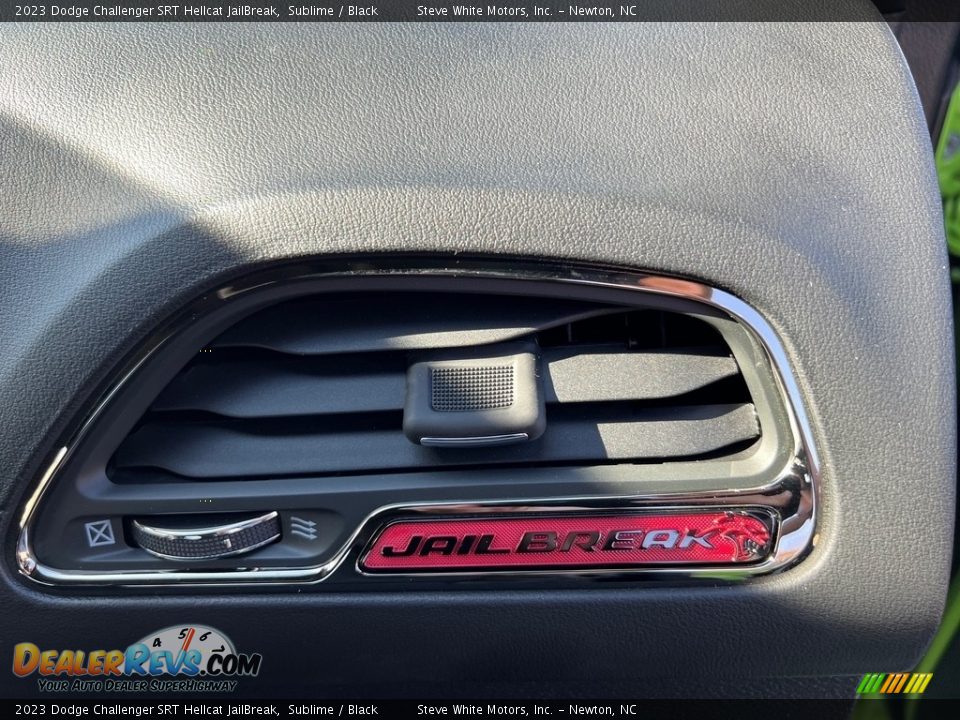 2023 Dodge Challenger SRT Hellcat JailBreak Sublime / Black Photo #19