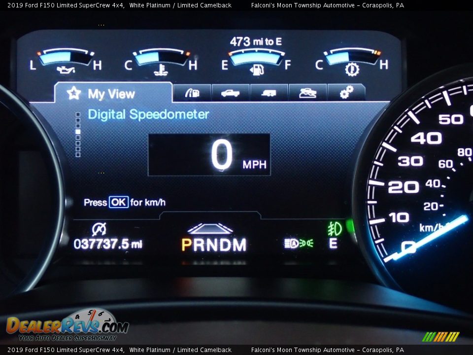 2019 Ford F150 Limited SuperCrew 4x4 Gauges Photo #29