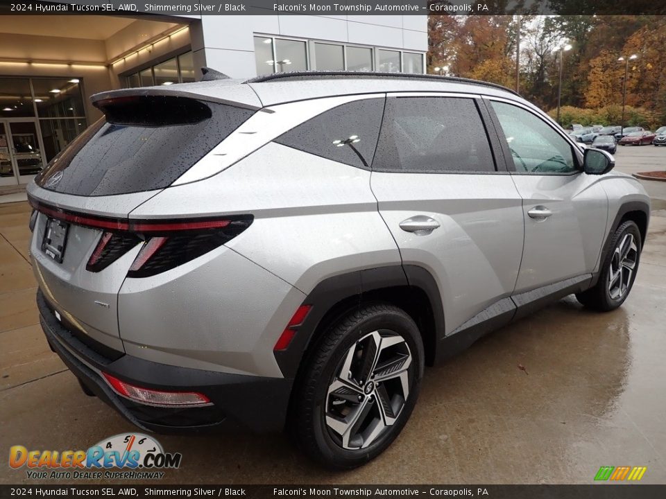 2024 Hyundai Tucson SEL AWD Shimmering Silver / Black Photo #2