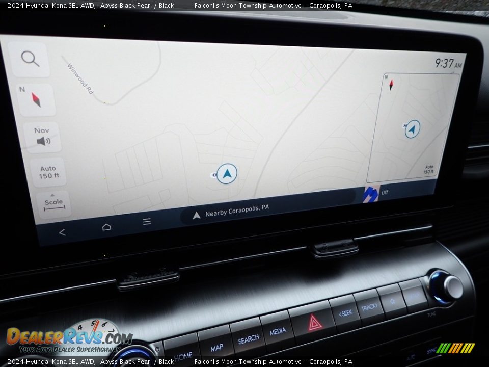 Navigation of 2024 Hyundai Kona SEL AWD Photo #16