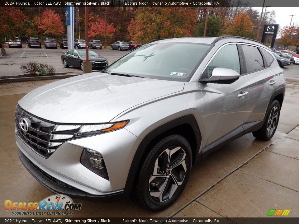 Front 3/4 View of 2024 Hyundai Tucson SEL AWD Photo #7