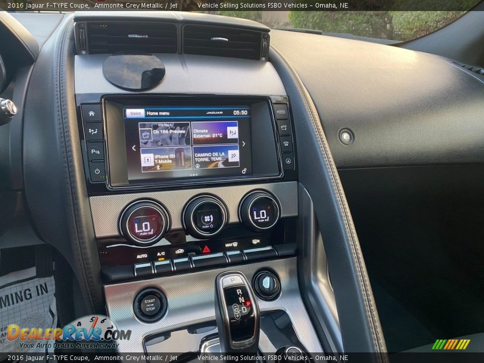 Controls of 2016 Jaguar F-TYPE Coupe Photo #7