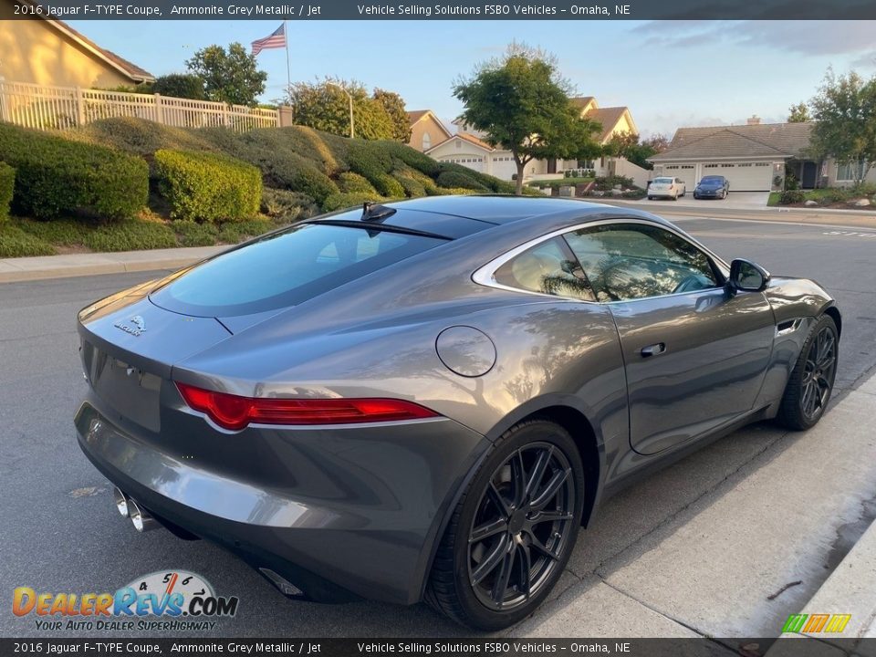 2016 Jaguar F-TYPE Coupe Ammonite Grey Metallic / Jet Photo #14