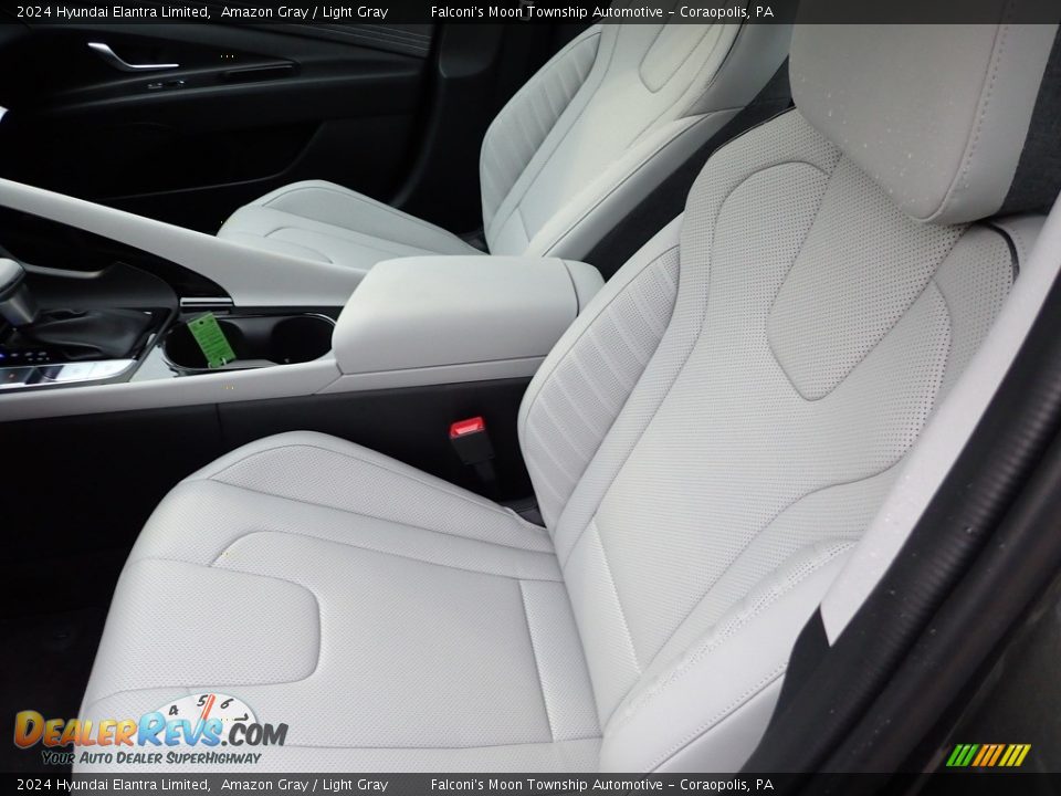 Front Seat of 2024 Hyundai Elantra Limited Photo #11