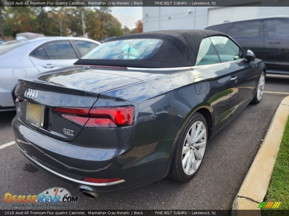 Manhattan Gray Metallic 2018 Audi A5 Premium Plus quattro Cabriolet Photo #3