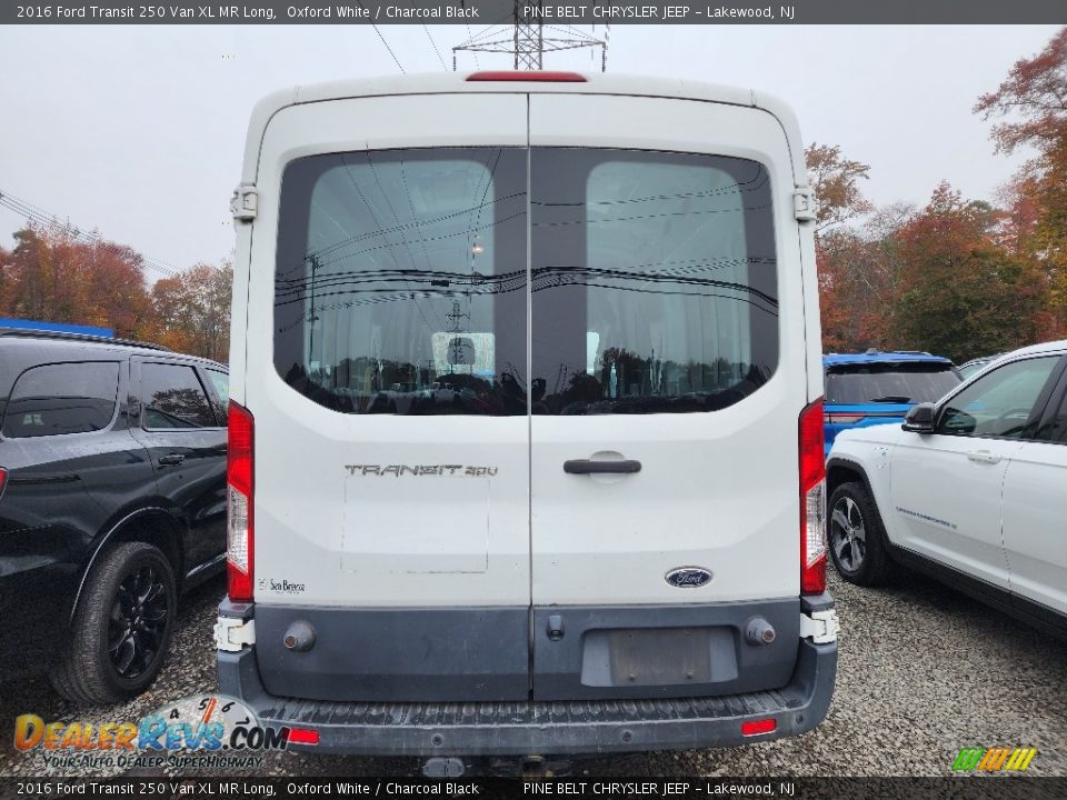 2016 Ford Transit 250 Van XL MR Long Oxford White / Charcoal Black Photo #4