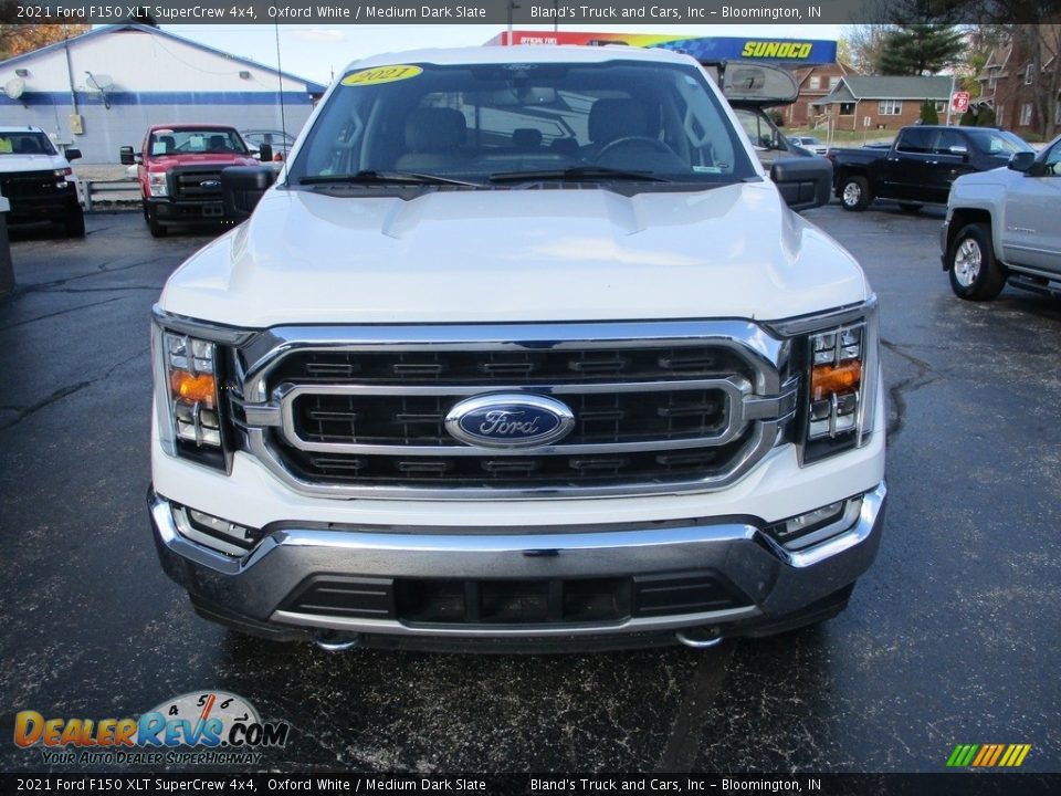 2021 Ford F150 XLT SuperCrew 4x4 Oxford White / Medium Dark Slate Photo #32