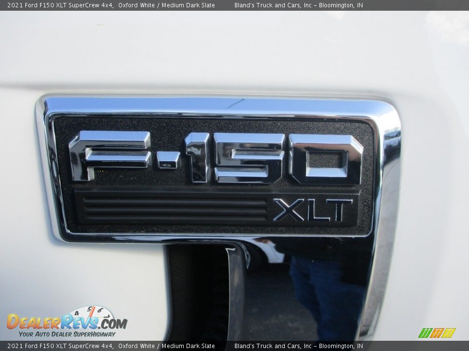 2021 Ford F150 XLT SuperCrew 4x4 Oxford White / Medium Dark Slate Photo #35