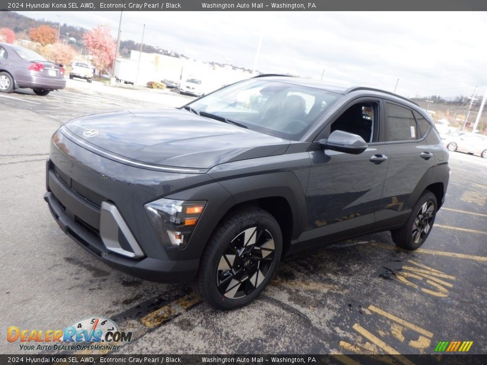 2024 Hyundai Kona SEL AWD Ecotronic Gray Pearl / Black Photo #4