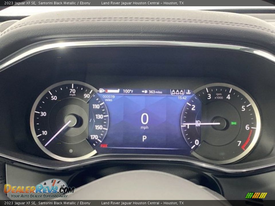 2023 Jaguar XF SE Gauges Photo #15