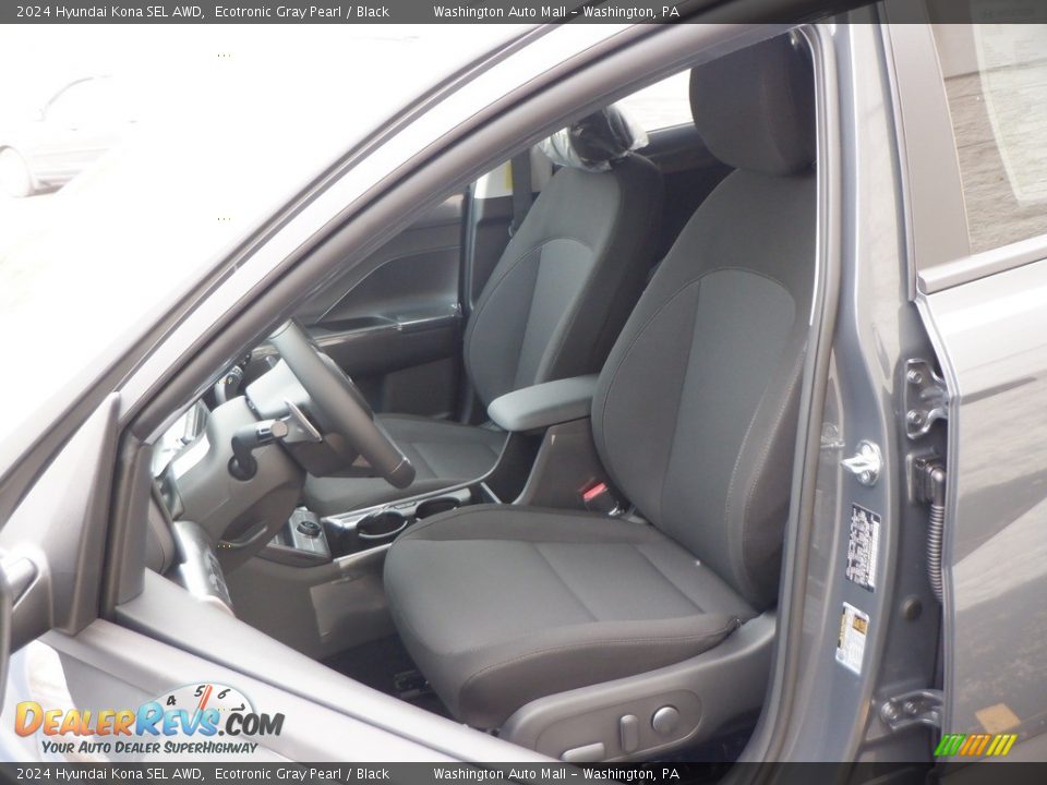 2024 Hyundai Kona SEL AWD Ecotronic Gray Pearl / Black Photo #11