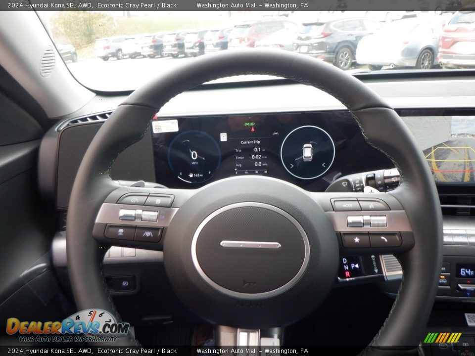 2024 Hyundai Kona SEL AWD Steering Wheel Photo #17