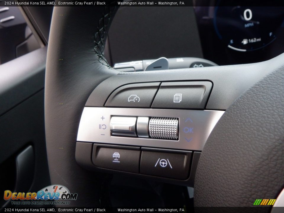 2024 Hyundai Kona SEL AWD Steering Wheel Photo #18