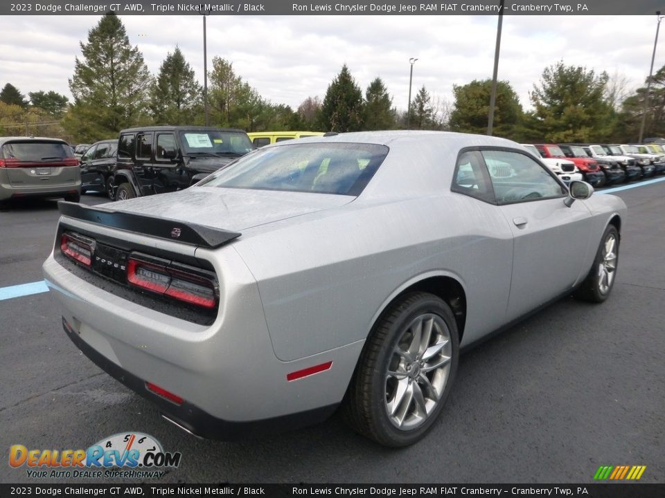 2023 Dodge Challenger GT AWD Triple Nickel Metallic / Black Photo #6