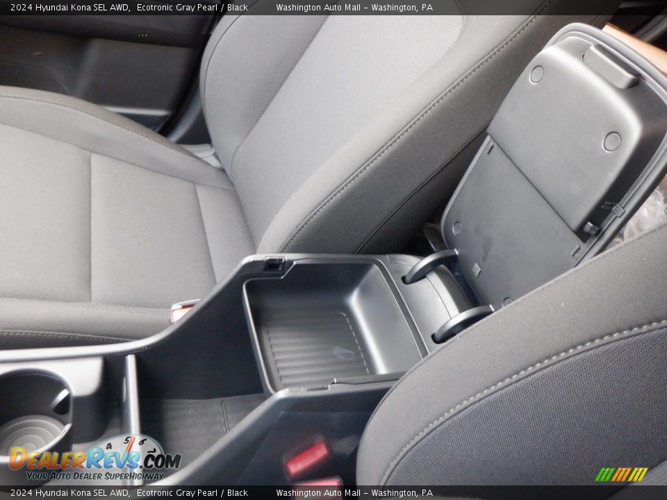 2024 Hyundai Kona SEL AWD Ecotronic Gray Pearl / Black Photo #22