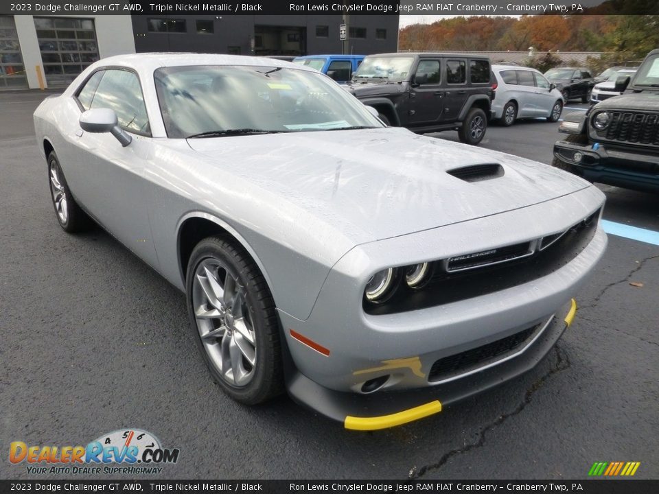 Front 3/4 View of 2023 Dodge Challenger GT AWD Photo #8