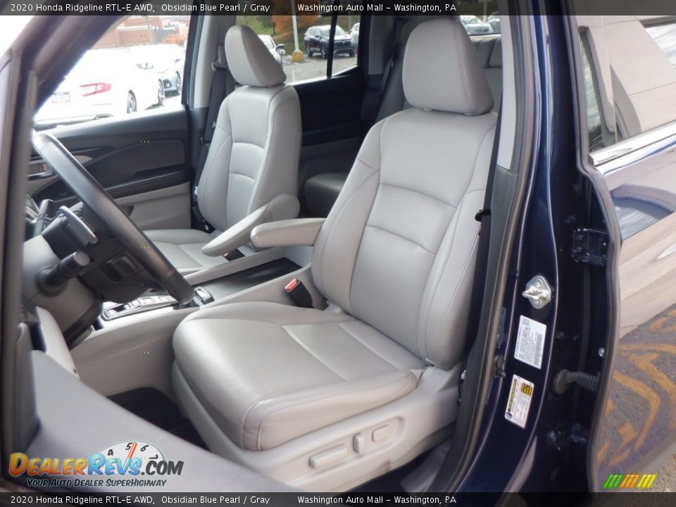 Front Seat of 2020 Honda Ridgeline RTL-E AWD Photo #26