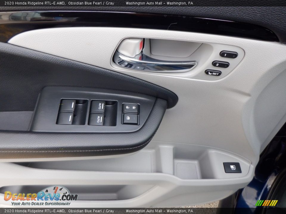 Door Panel of 2020 Honda Ridgeline RTL-E AWD Photo #28
