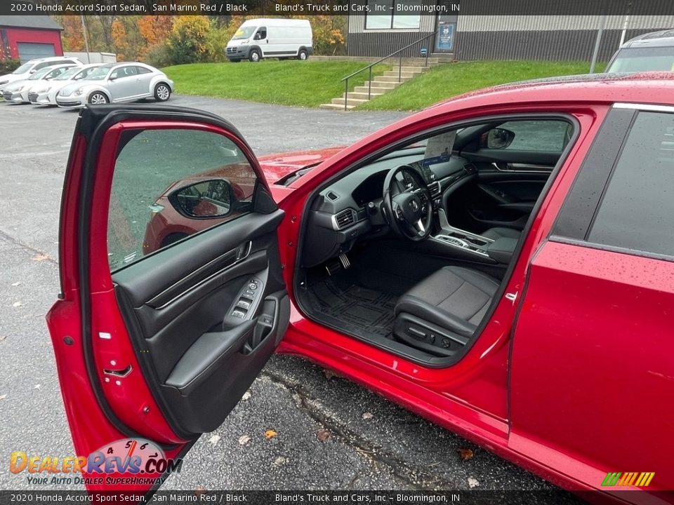 2020 Honda Accord Sport Sedan San Marino Red / Black Photo #10