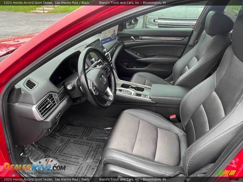 Black Interior - 2020 Honda Accord Sport Sedan Photo #11