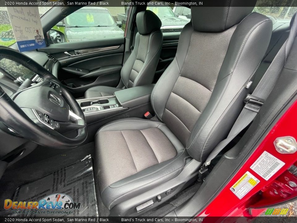 Front Seat of 2020 Honda Accord Sport Sedan Photo #14