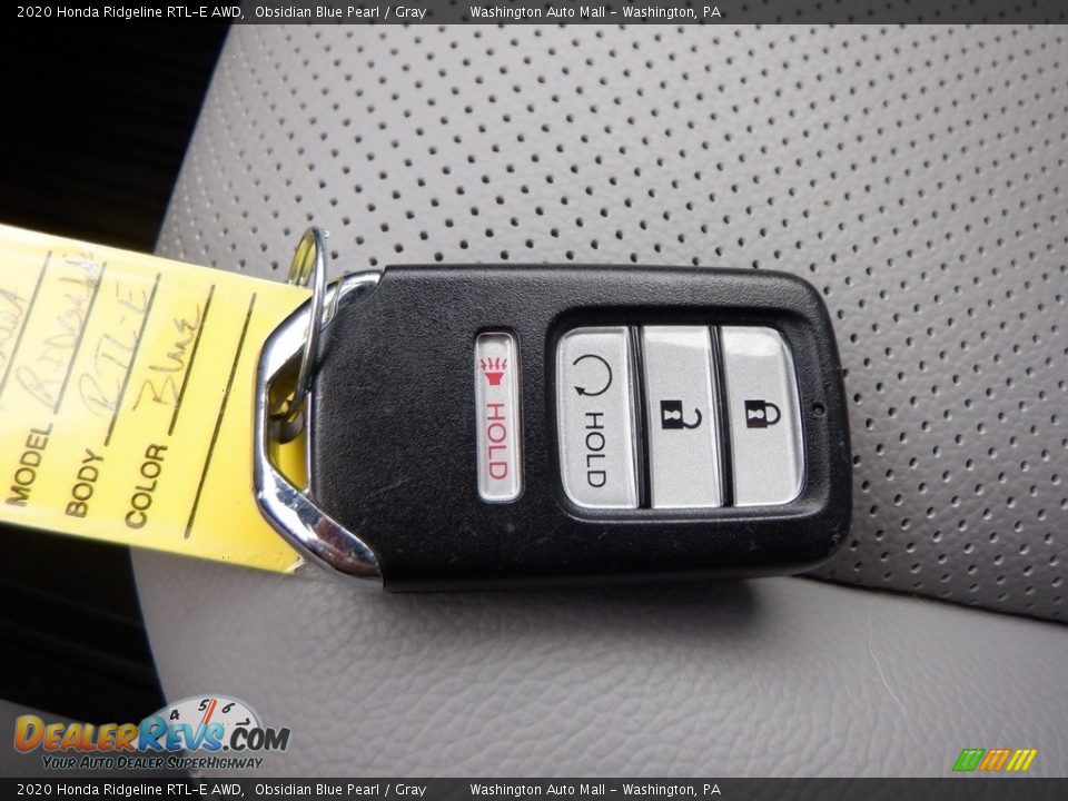 Keys of 2020 Honda Ridgeline RTL-E AWD Photo #34