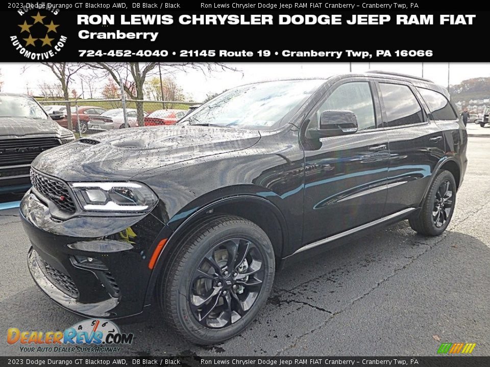 2023 Dodge Durango GT Blacktop AWD DB Black / Black Photo #1