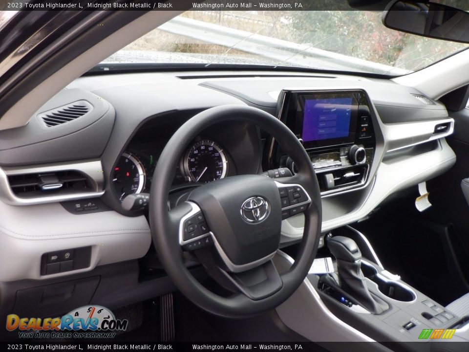 Dashboard of 2023 Toyota Highlander L Photo #9