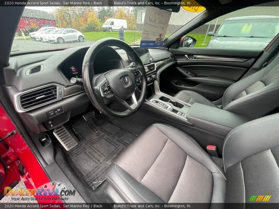 Front Seat of 2020 Honda Accord Sport Sedan Photo #18