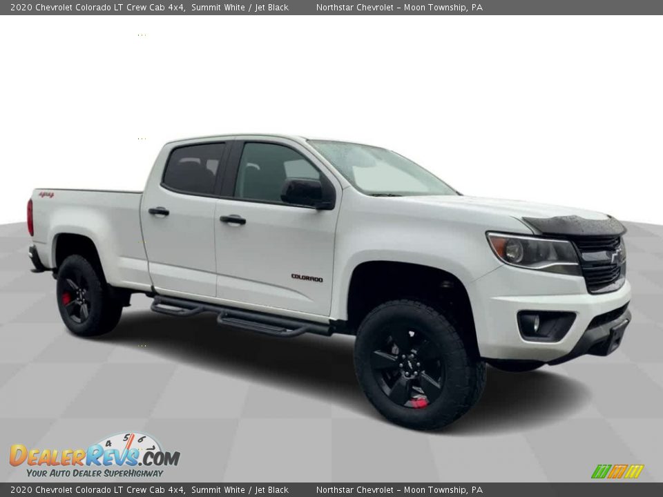 2020 Chevrolet Colorado LT Crew Cab 4x4 Summit White / Jet Black Photo #2