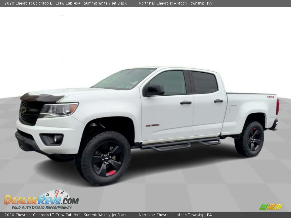 2020 Chevrolet Colorado LT Crew Cab 4x4 Summit White / Jet Black Photo #4