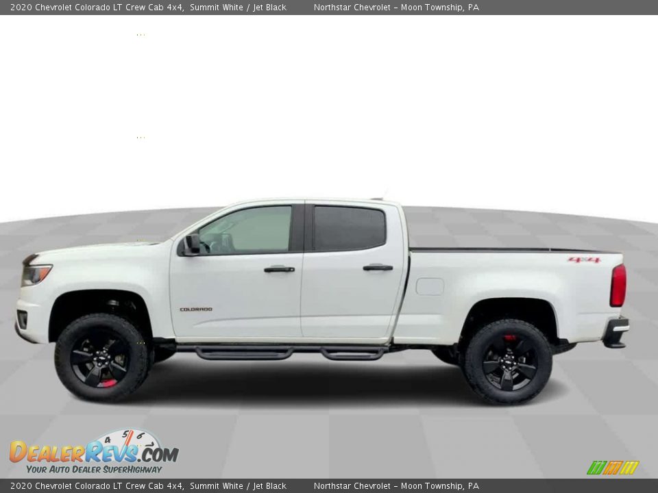 2020 Chevrolet Colorado LT Crew Cab 4x4 Summit White / Jet Black Photo #5