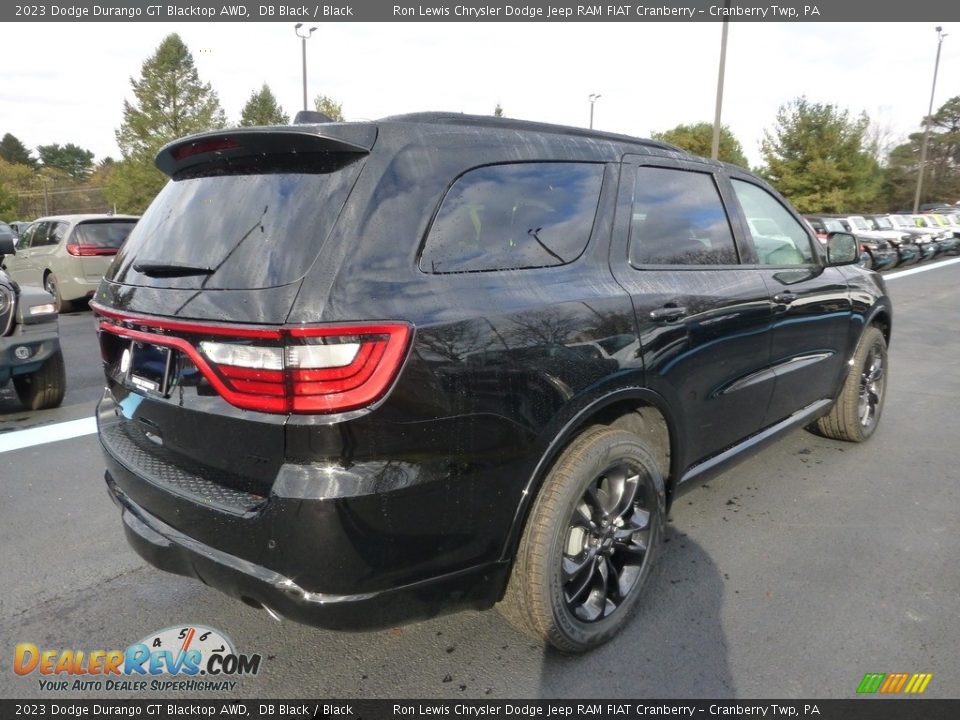 2023 Dodge Durango GT Blacktop AWD DB Black / Black Photo #6