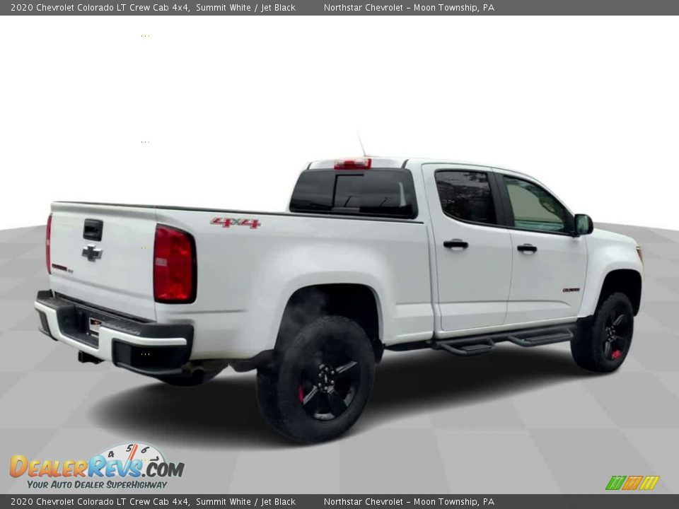 2020 Chevrolet Colorado LT Crew Cab 4x4 Summit White / Jet Black Photo #8