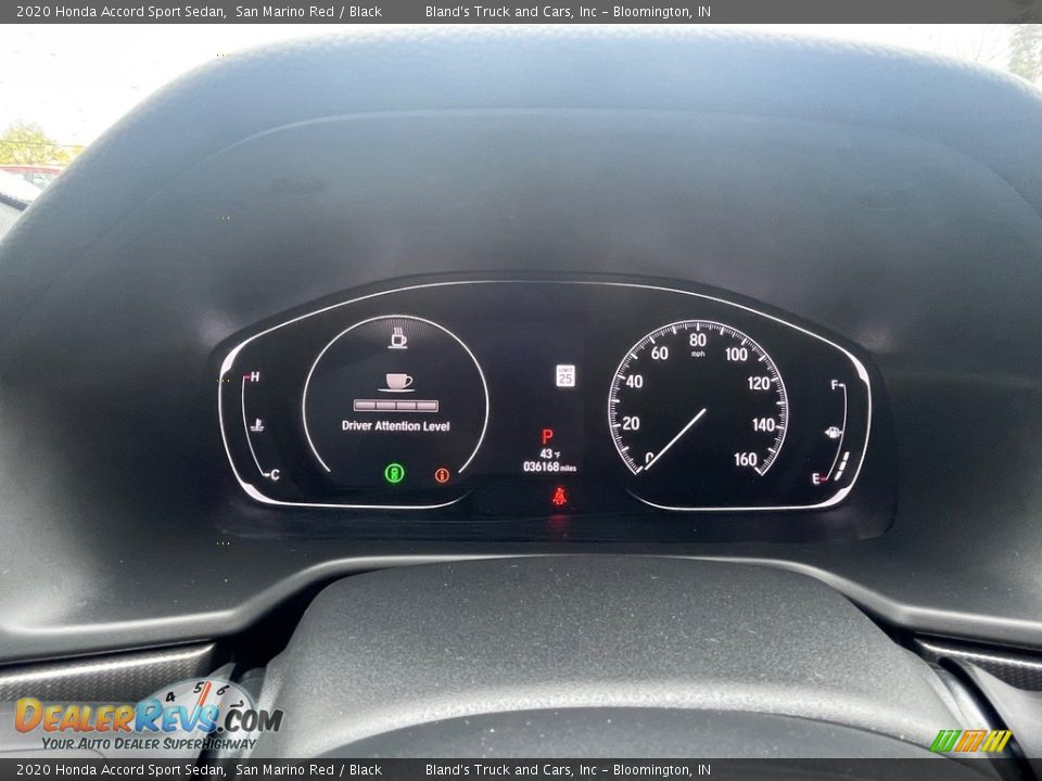 2020 Honda Accord Sport Sedan Gauges Photo #24