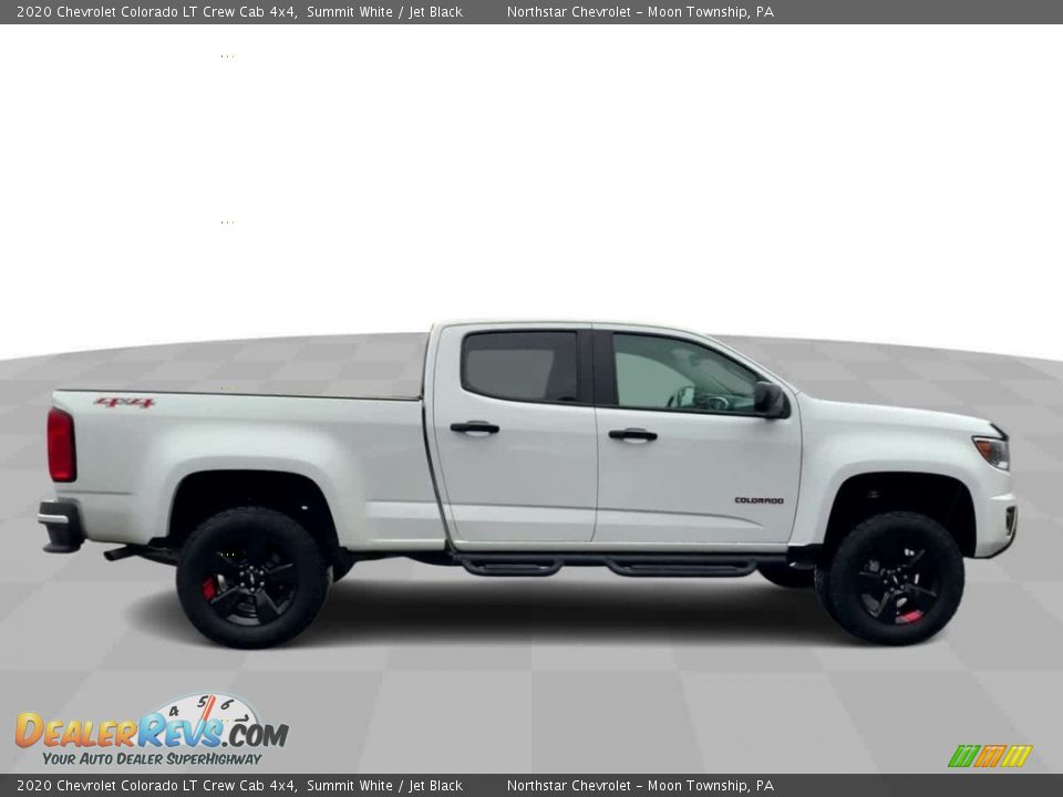 2020 Chevrolet Colorado LT Crew Cab 4x4 Summit White / Jet Black Photo #9