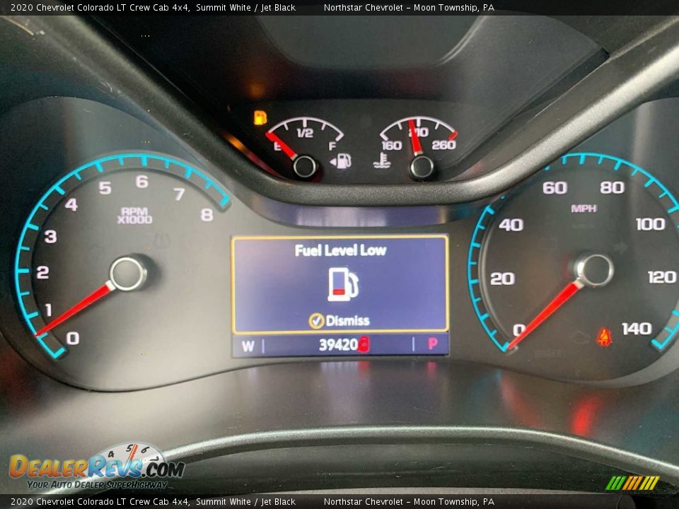 2020 Chevrolet Colorado LT Crew Cab 4x4 Gauges Photo #12