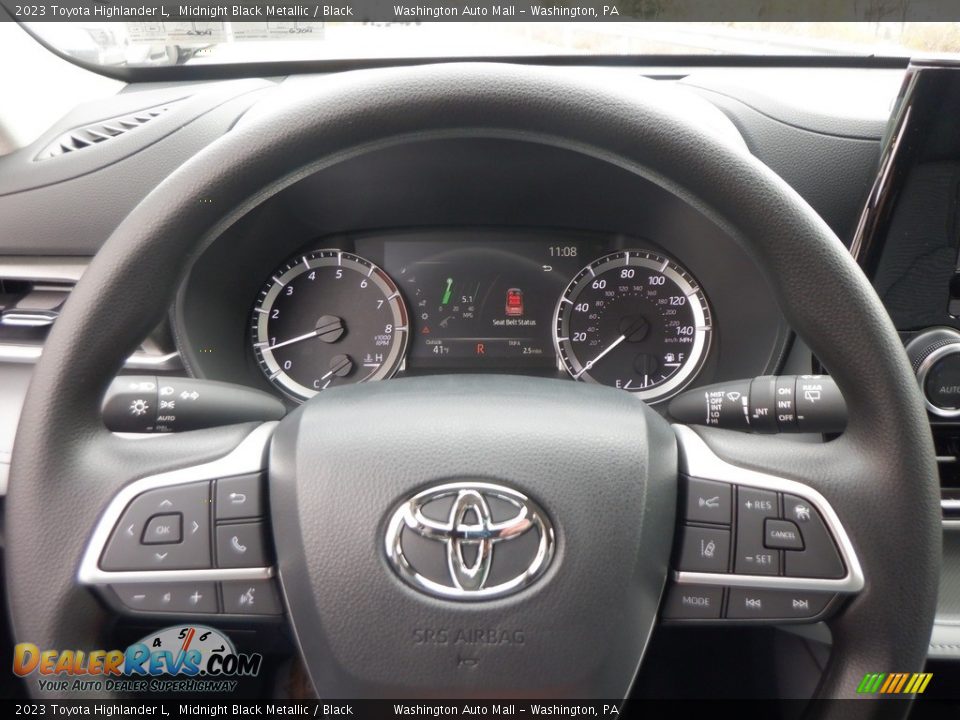 2023 Toyota Highlander L Steering Wheel Photo #22