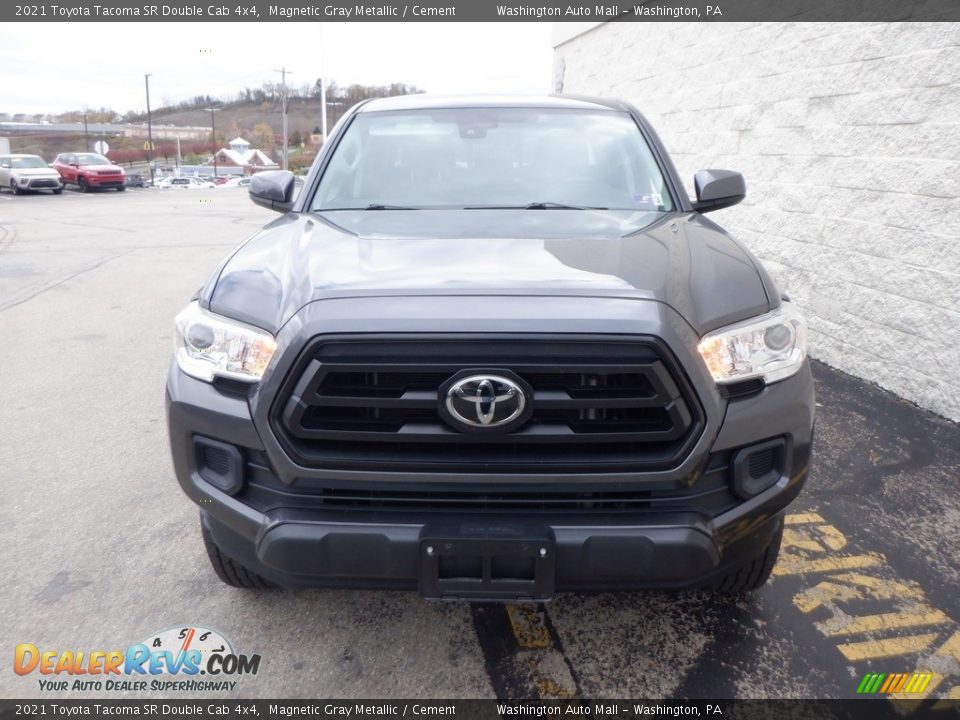 2021 Toyota Tacoma SR Double Cab 4x4 Magnetic Gray Metallic / Cement Photo #3