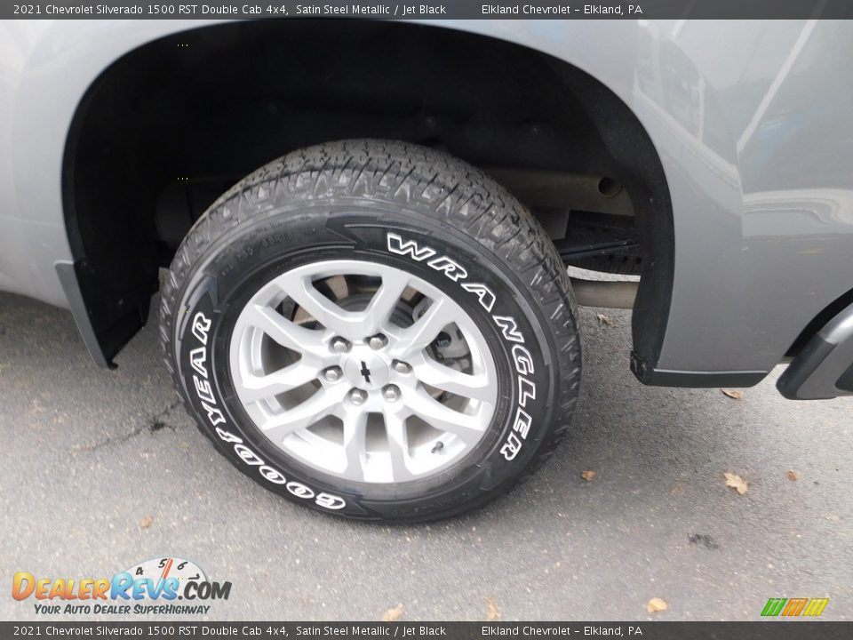 2021 Chevrolet Silverado 1500 RST Double Cab 4x4 Satin Steel Metallic / Jet Black Photo #13