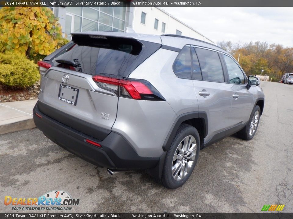 2024 Toyota RAV4 XLE Premium AWD Silver Sky Metallic / Black Photo #9