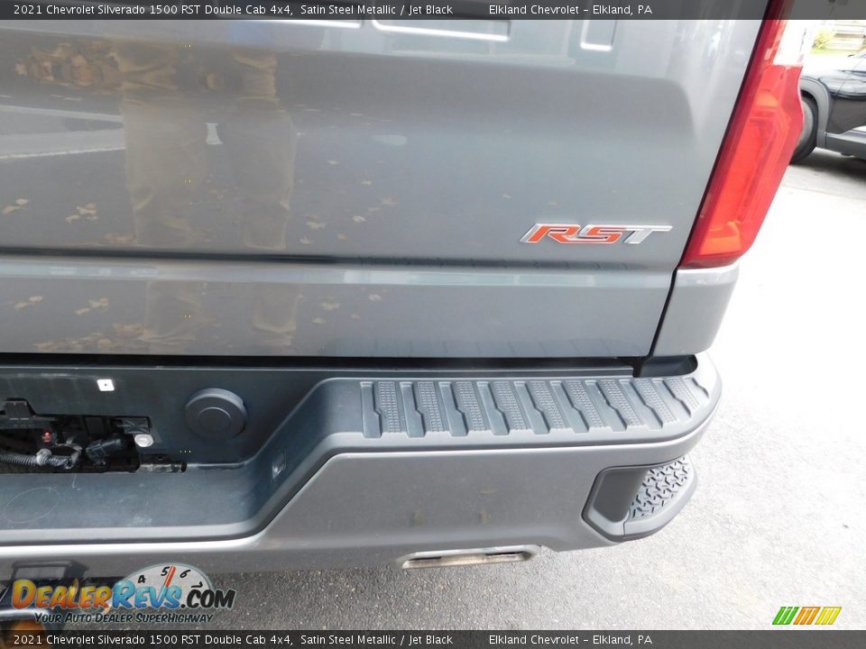 2021 Chevrolet Silverado 1500 RST Double Cab 4x4 Satin Steel Metallic / Jet Black Photo #15