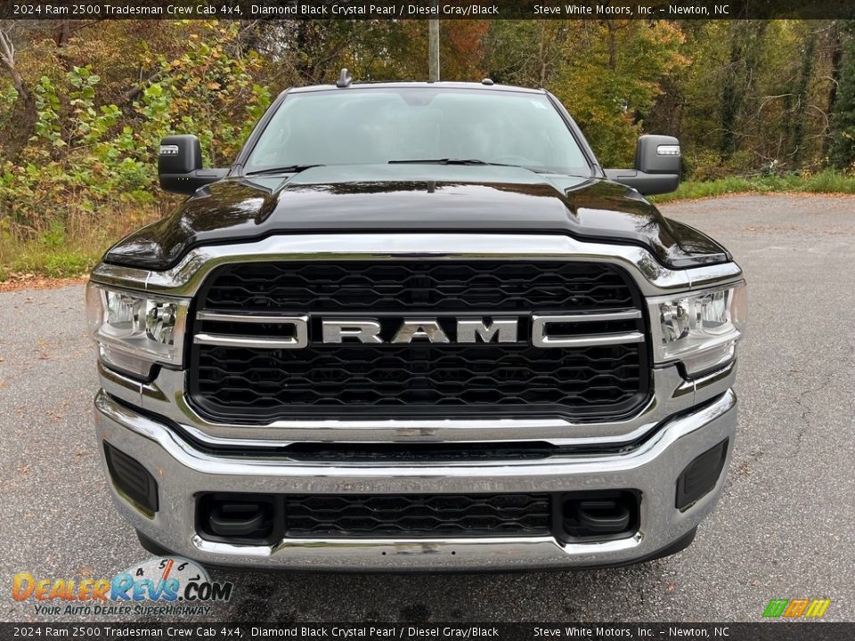 2024 Ram 2500 Tradesman Crew Cab 4x4 Diamond Black Crystal Pearl / Diesel Gray/Black Photo #3