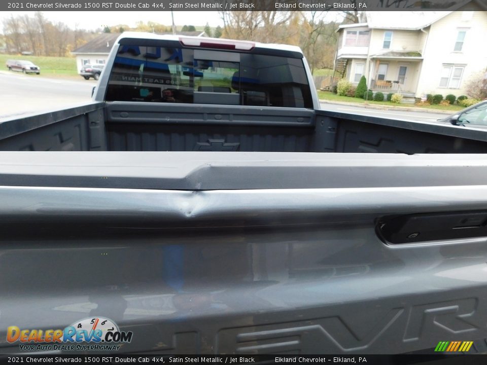 2021 Chevrolet Silverado 1500 RST Double Cab 4x4 Satin Steel Metallic / Jet Black Photo #17