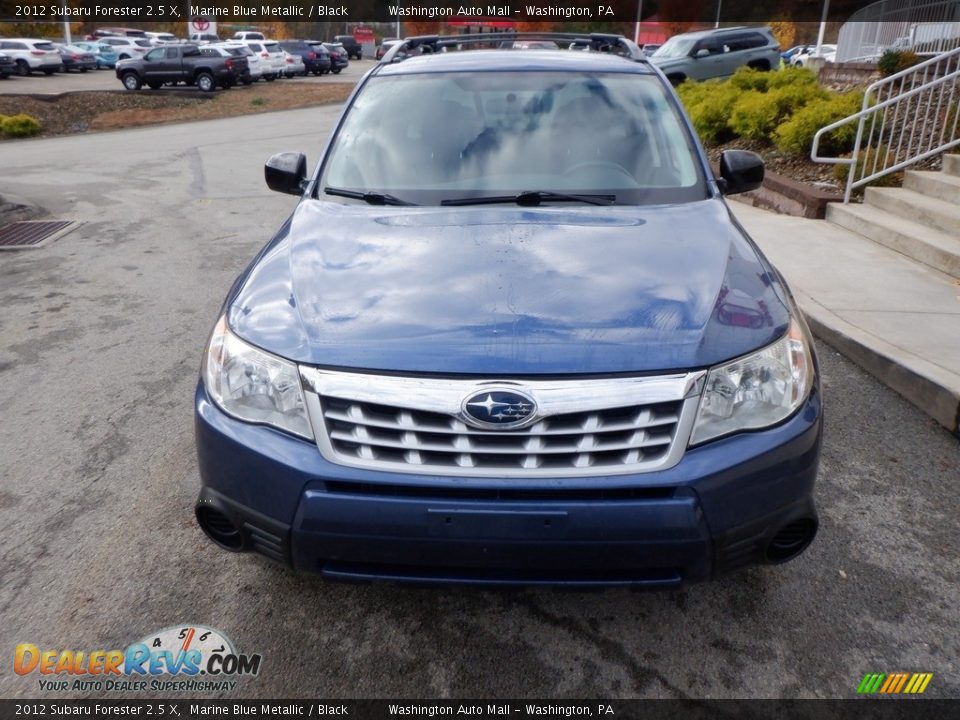 2012 Subaru Forester 2.5 X Marine Blue Metallic / Black Photo #5