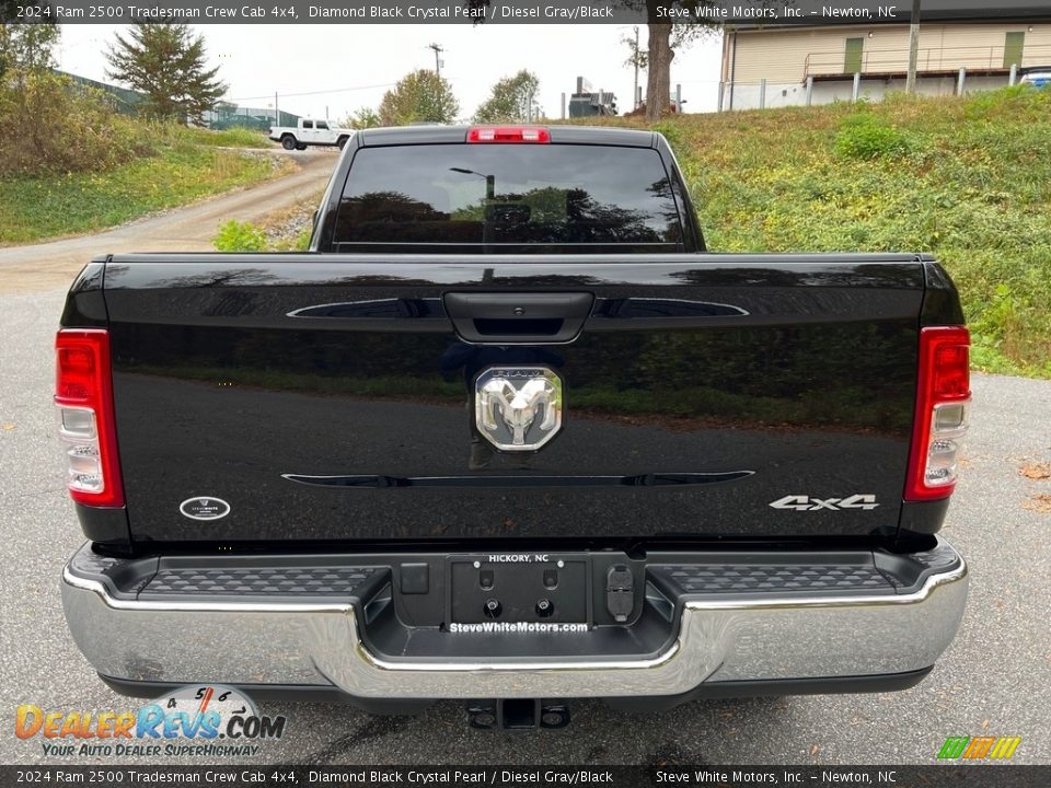 2024 Ram 2500 Tradesman Crew Cab 4x4 Diamond Black Crystal Pearl / Diesel Gray/Black Photo #7