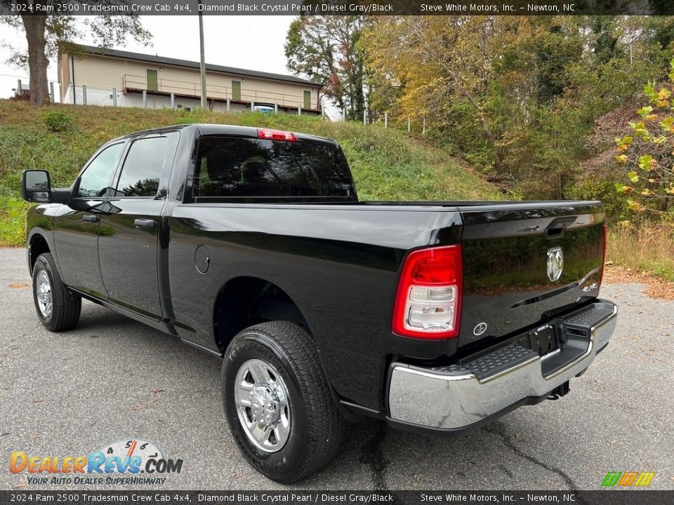 2024 Ram 2500 Tradesman Crew Cab 4x4 Diamond Black Crystal Pearl / Diesel Gray/Black Photo #9