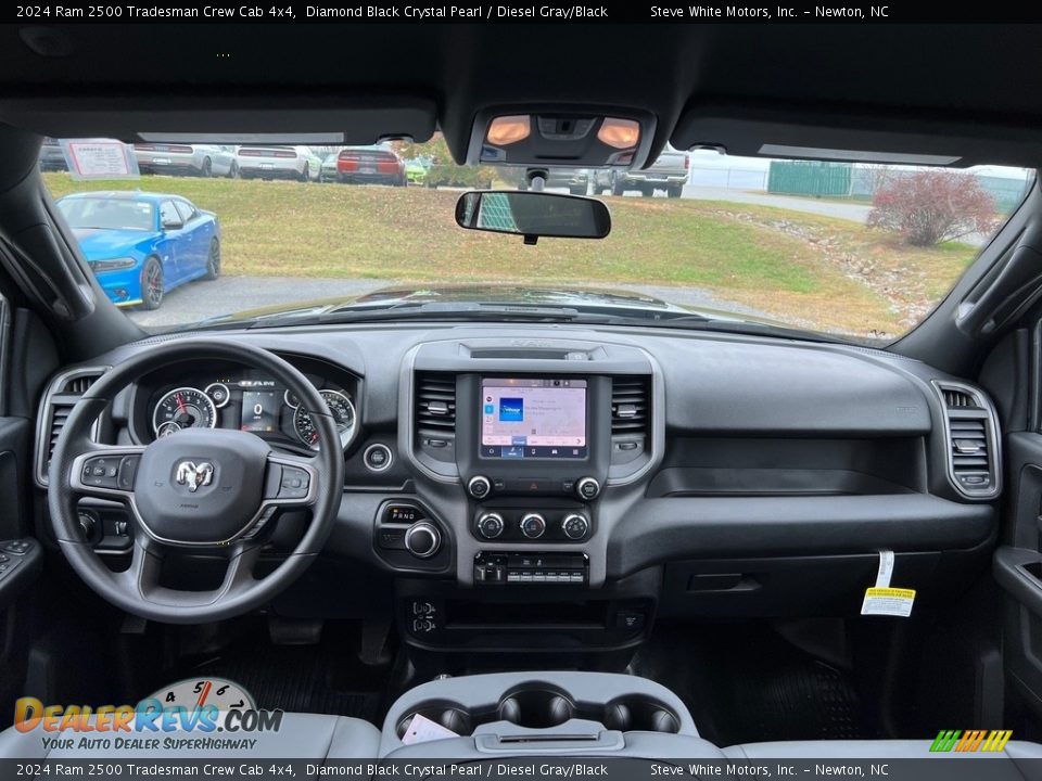 Dashboard of 2024 Ram 2500 Tradesman Crew Cab 4x4 Photo #11