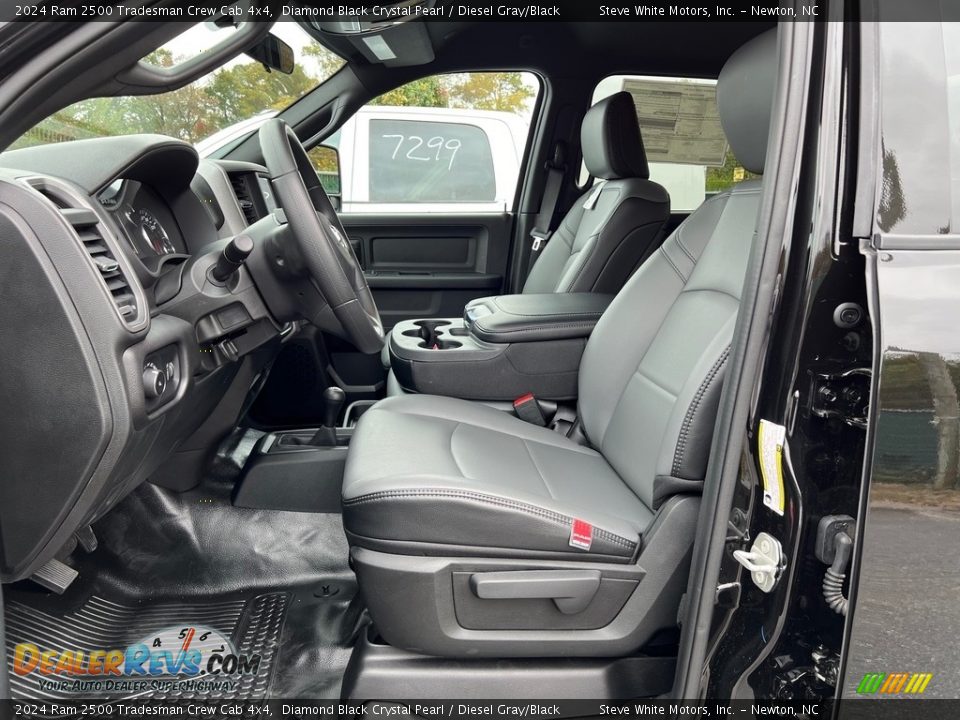 Diesel Gray/Black Interior - 2024 Ram 2500 Tradesman Crew Cab 4x4 Photo #12